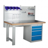 带挂板抽屉柜工作台