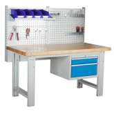 带挂板抽屉柜工作台