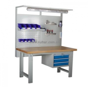 带挂板抽屉柜工作台