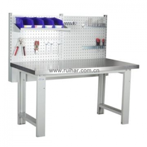 带挂板工作台