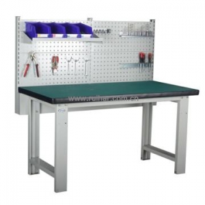 带挂板工作台