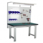带挂板工作台