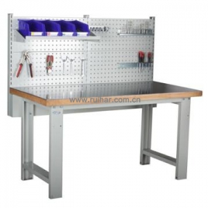 带挂板工作台