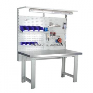 带挂板工作台