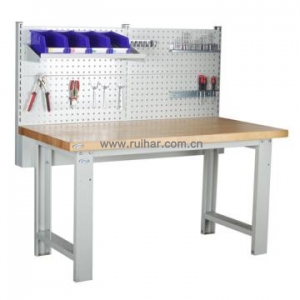 带挂板工作台