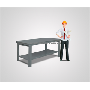 超重型工作台带搁板(承重6351kg),HWB-3672-95