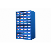 蓝色开放型零件盒存储柜 HWS353B-600 HWS353G-600