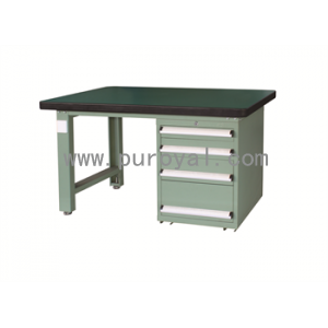 重型工作台带四抽底柜(50mm复合台面),SFH-2104