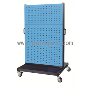 移动型双面物料架960×640×1605mm(6方孔)，XKM-2360