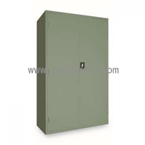 双开门层板式置物柜，双开门四层置物柜950×550×1900mm 绿色，ZW-09