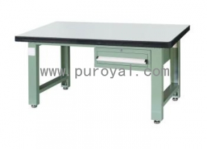 重型工作台带单抽(防火板台面),XFK-1510